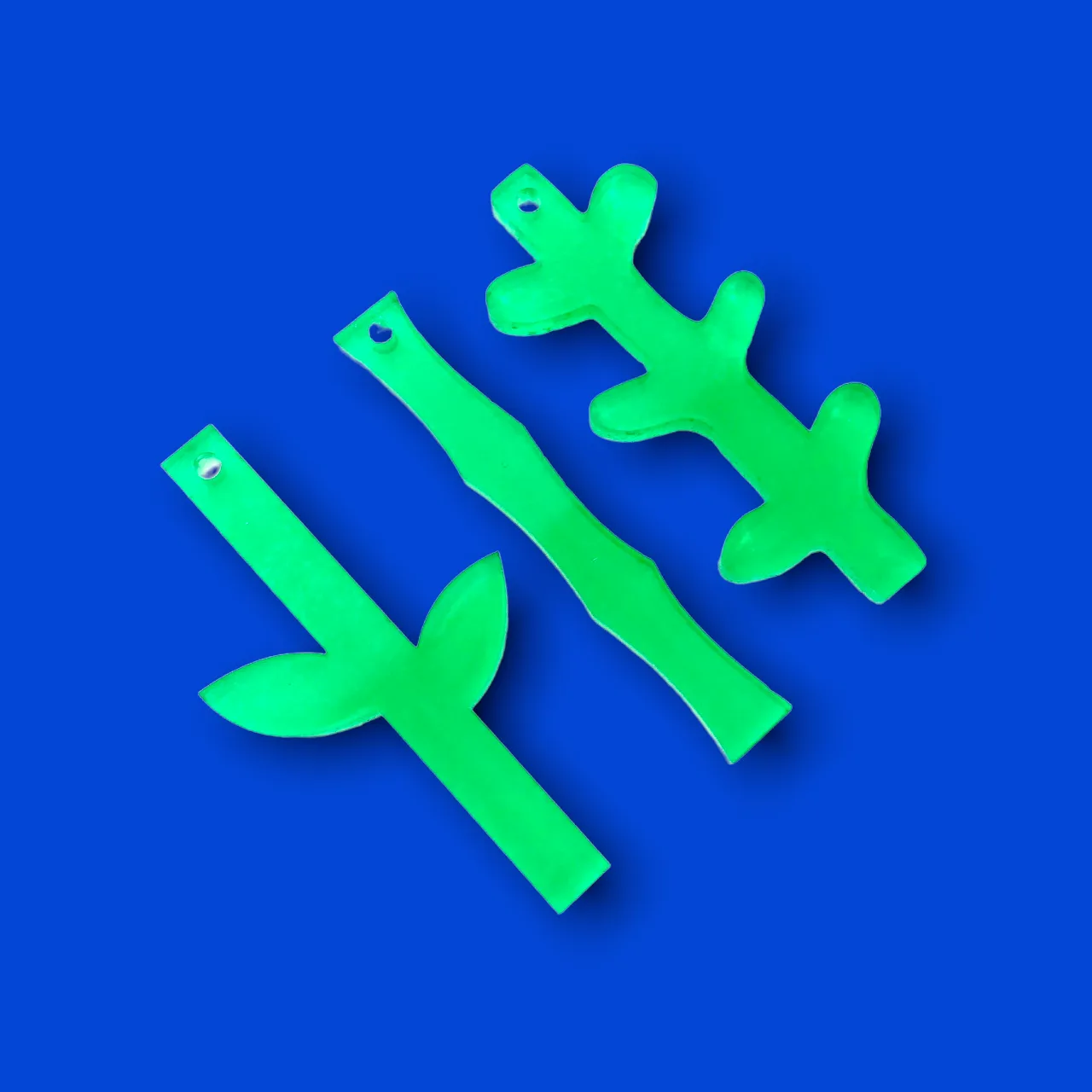 © Fresh Bunch Stems - 3 pair set