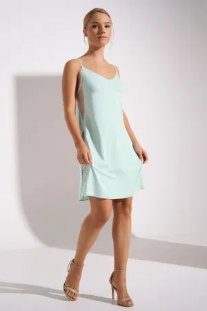 023410 DAYDREAM Nightdress with straps - Pastel Green