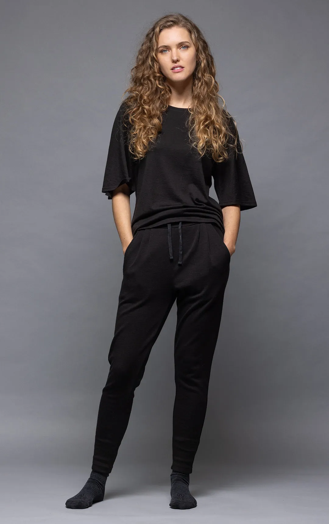 180G MERINO FLUTTER SLEEVE TEE