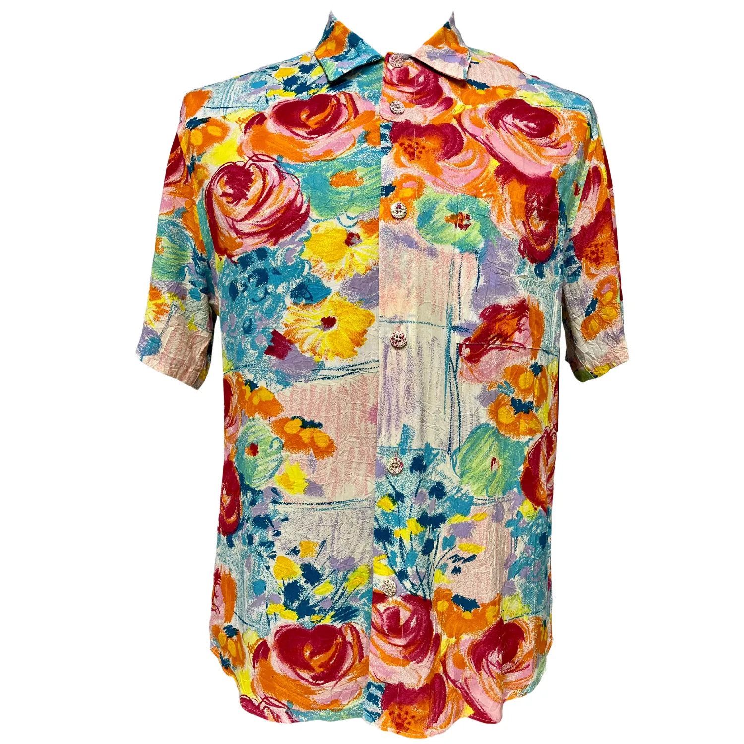 1994 30th Anniversary Cottage Rose Retro T-Shirt
