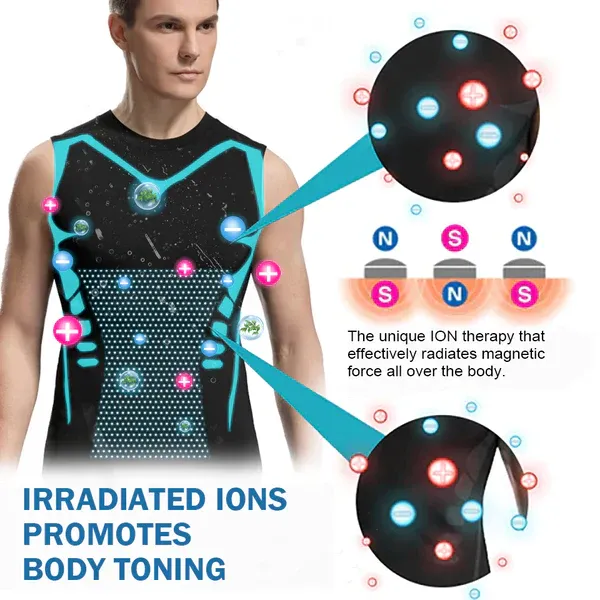 2023 New Version Ionic Shaping Sleeveless Shirt-unitmotor™