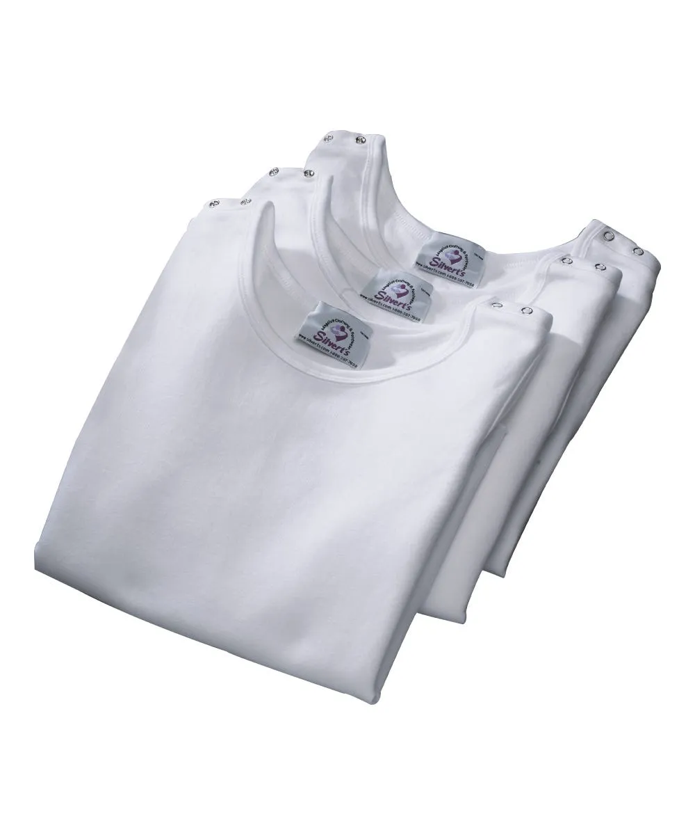 3 Pack - Men's Adaptive Sleeveless Undershirt