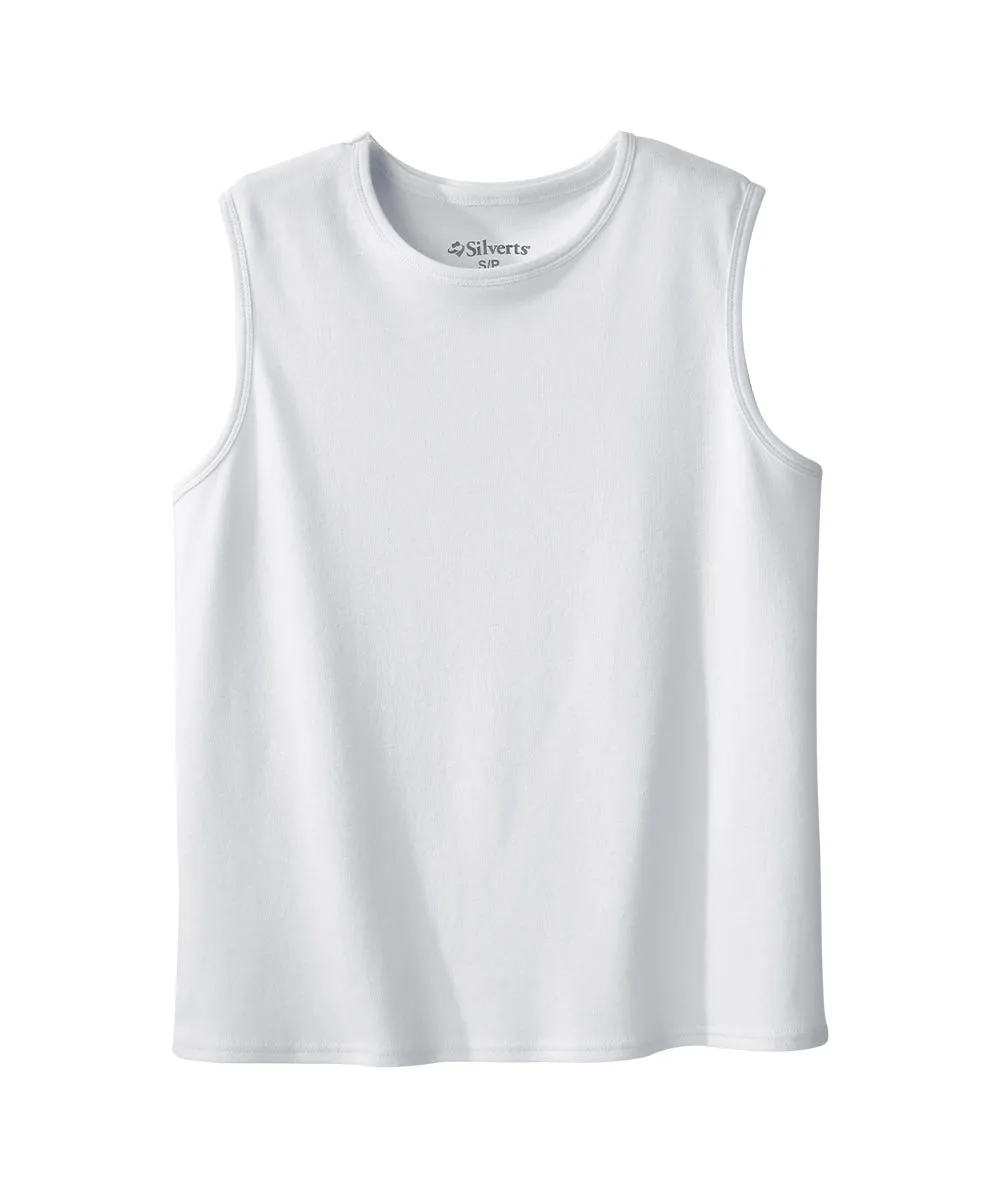 3 Pack - Men's Adaptive Sleeveless Undershirt