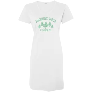 3522 Ladies' V-Neck Fine Jersey Cover-Up