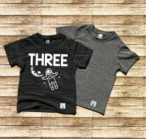3rd Birthday Shirt - Three Space Shirt Shirt