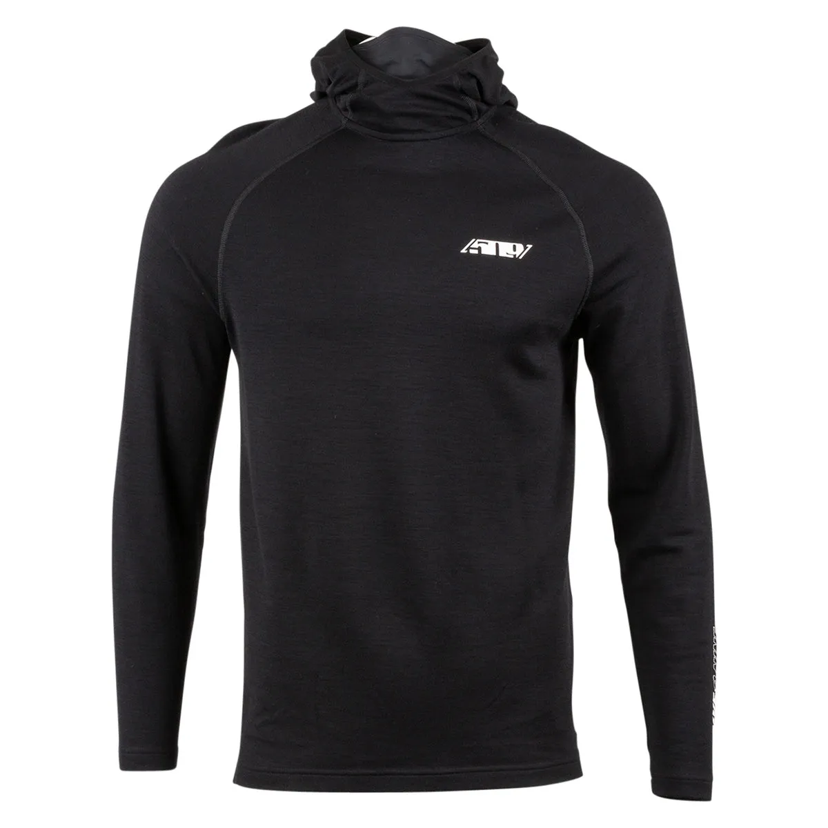 509 FZN Merino Hoodie - Heather Grey