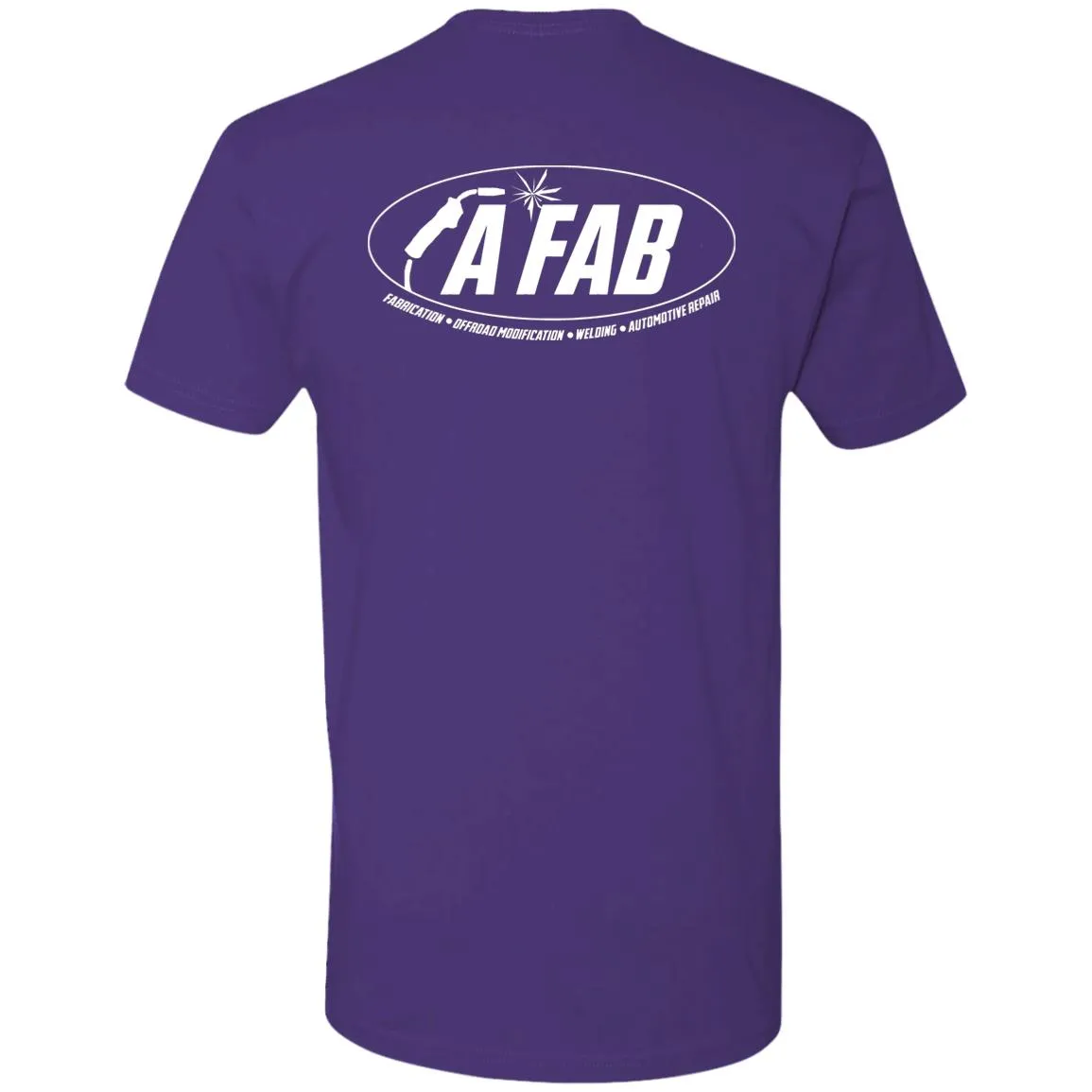 A Fab white logo NL3600 Premium Short Sleeve T-Shirt