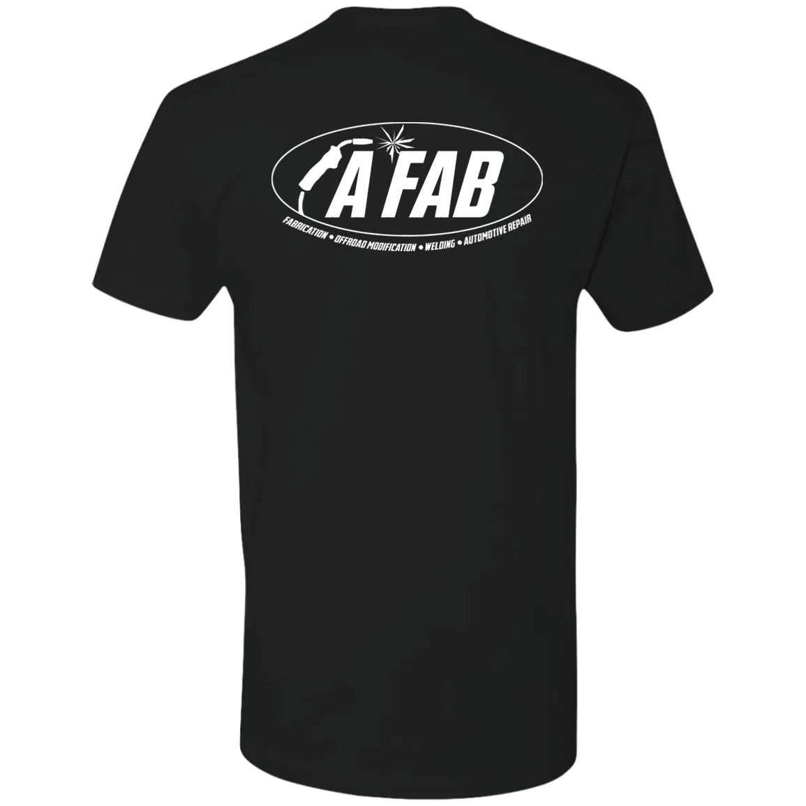 A Fab white logo NL3600 Premium Short Sleeve T-Shirt