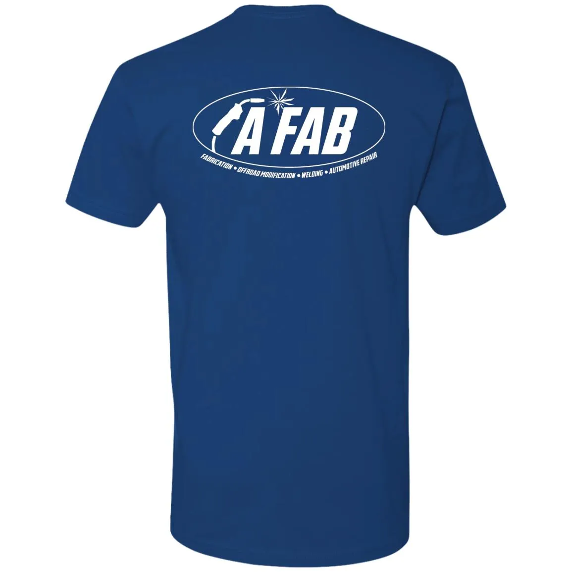 A Fab white logo NL3600 Premium Short Sleeve T-Shirt