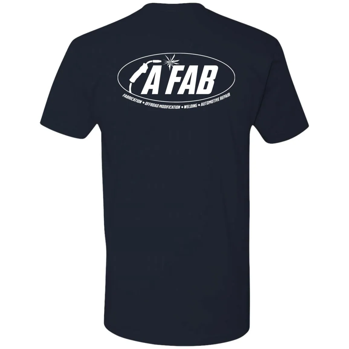 A Fab white logo NL3600 Premium Short Sleeve T-Shirt