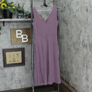 A New Day Womens Knit Sleeveless Mini Ribbed Dress 166c203c093b51 Purple S
