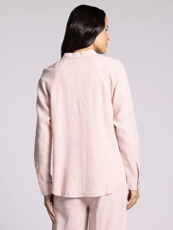 Anastasia Shirt - White Clay