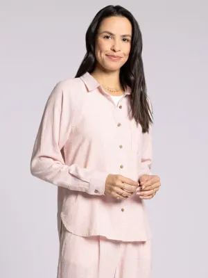 Anastasia Shirt - White Clay