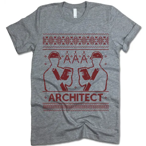 Architect Christmas T Shirt
