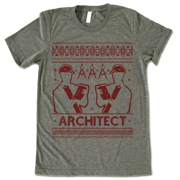 Architect Christmas T Shirt