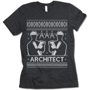 Architect Christmas T Shirt