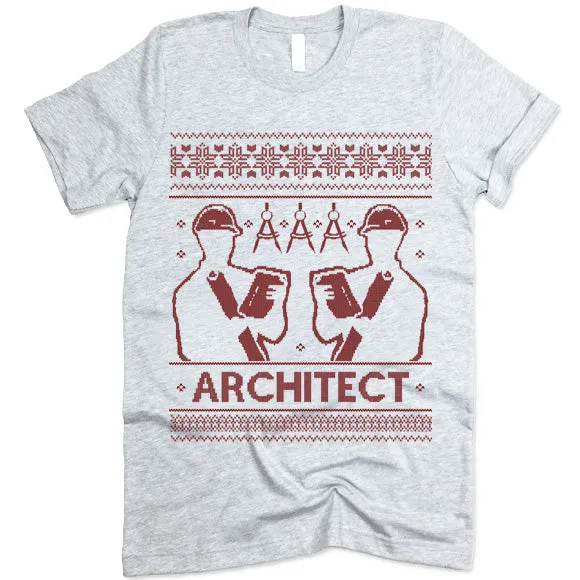 Architect Christmas T Shirt