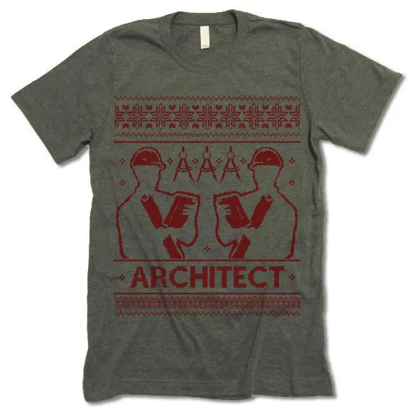Architect Christmas T Shirt