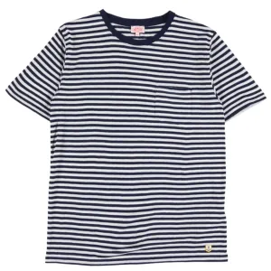 Armor Lux Striped T-Shirt Marine Deep  / Nature