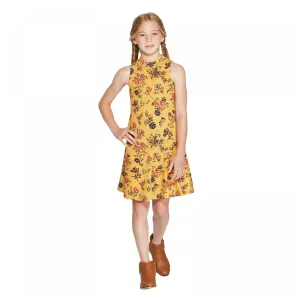 Art Class Girls' Sleeveless Mock Neck Tank Dress