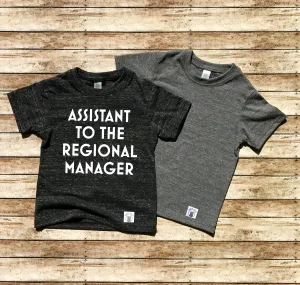 Assistant To The Regional Manager Shirt - Trending Toddler Shirt