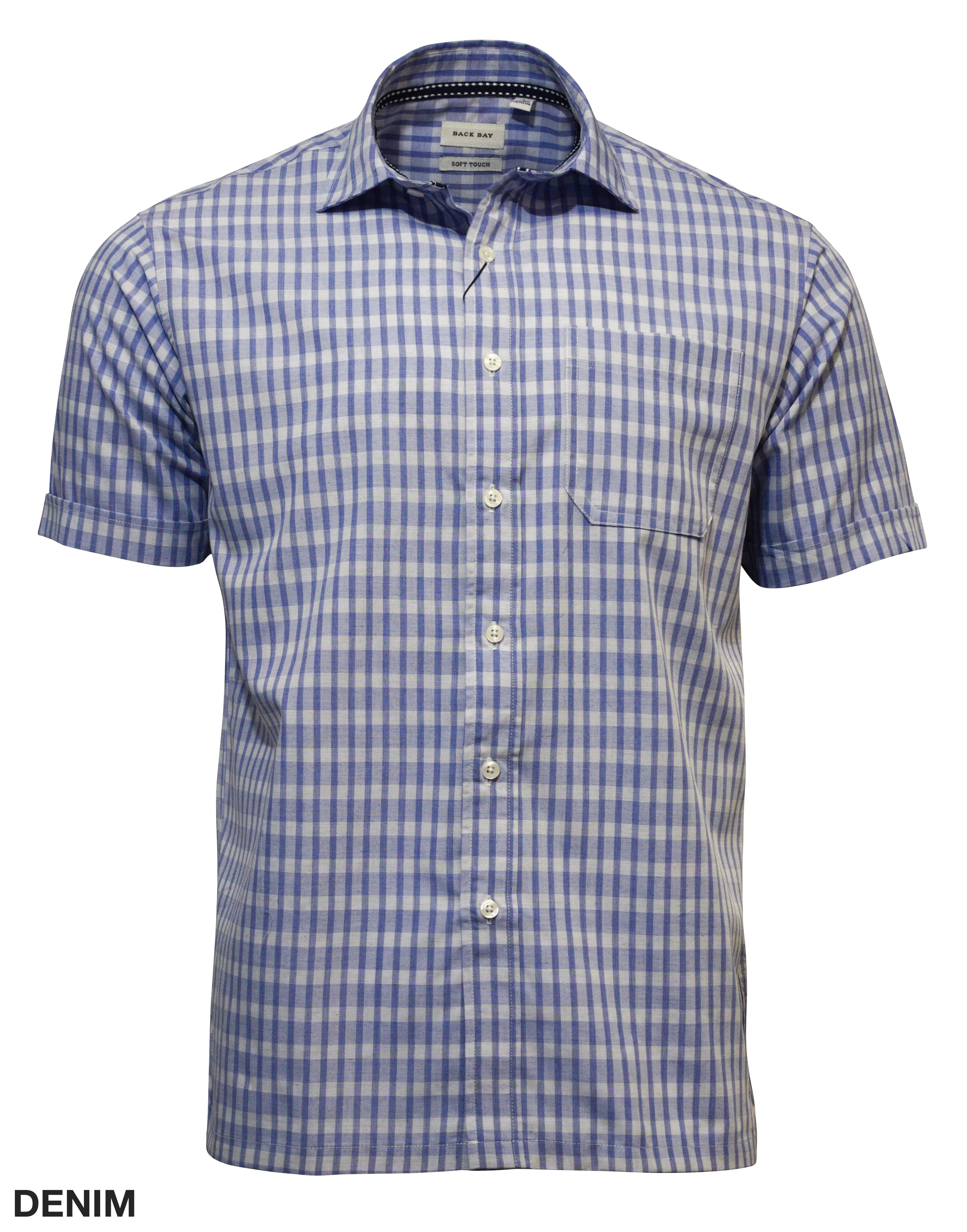 Back Bay Bamboo Linen Soft Touch Short Sleeve Shirt