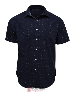Back Bay Bamboo Soft Touch Print Short Sleeve Shirt