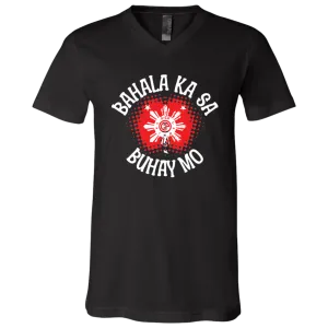 Bahala Ka Sa Buhay Mo Star Unisex Jersey V-Neck T-Shirt