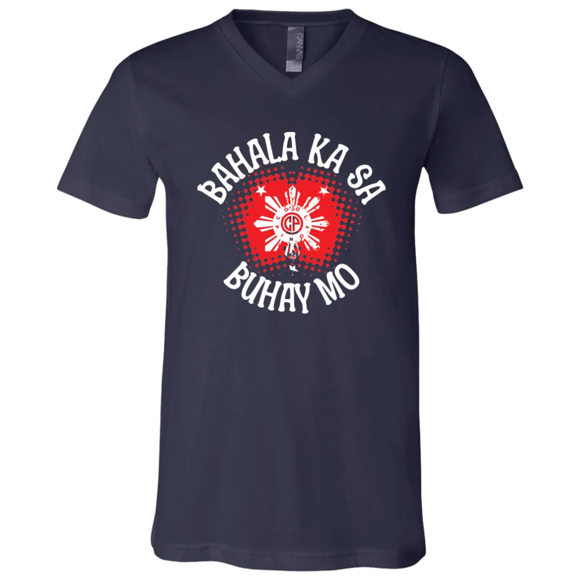 Bahala Ka Sa Buhay Mo Star Unisex Jersey V-Neck T-Shirt