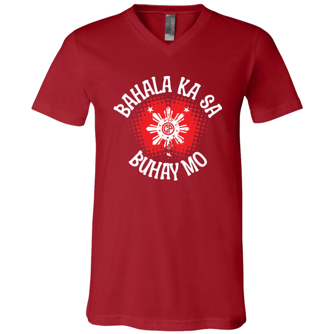 Bahala Ka Sa Buhay Mo Star Unisex Jersey V-Neck T-Shirt