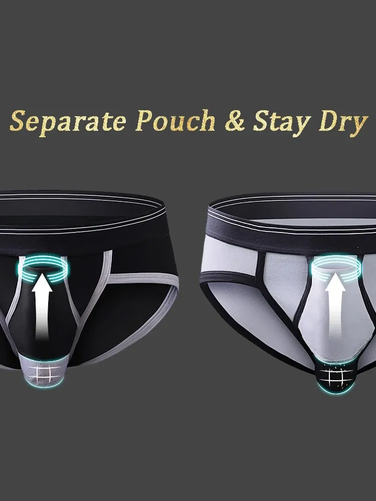 Ball Hammock Separate Pouches Men's Briefs