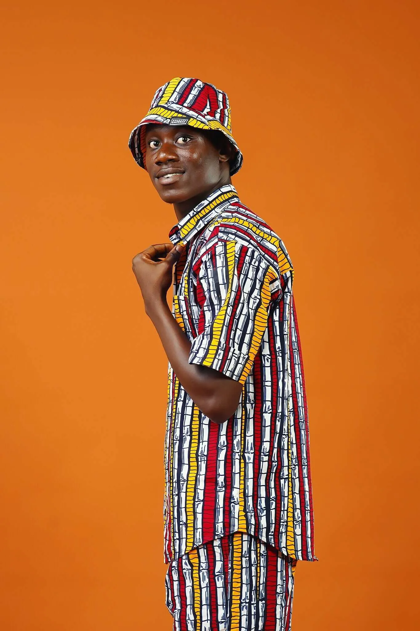 Bamboozle African Print Short Sleeve Shirt