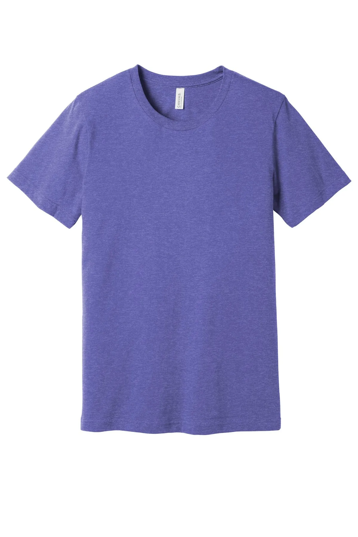 BELLA CANVAS  Unisex Heather CVC Short Sleeve Tee. BC3001CVC Heather Lapis