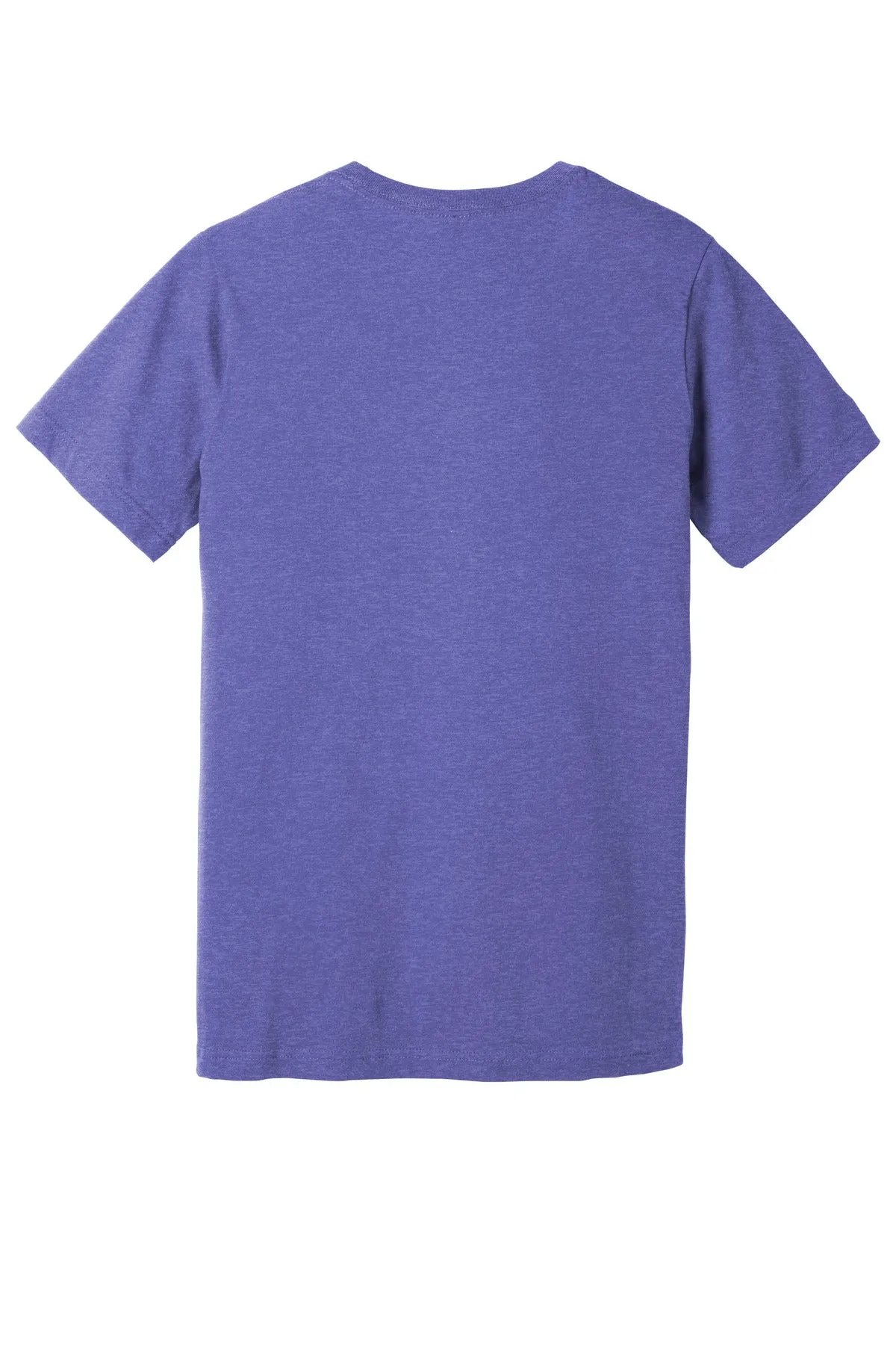 BELLA CANVAS  Unisex Heather CVC Short Sleeve Tee. BC3001CVC Heather Lapis