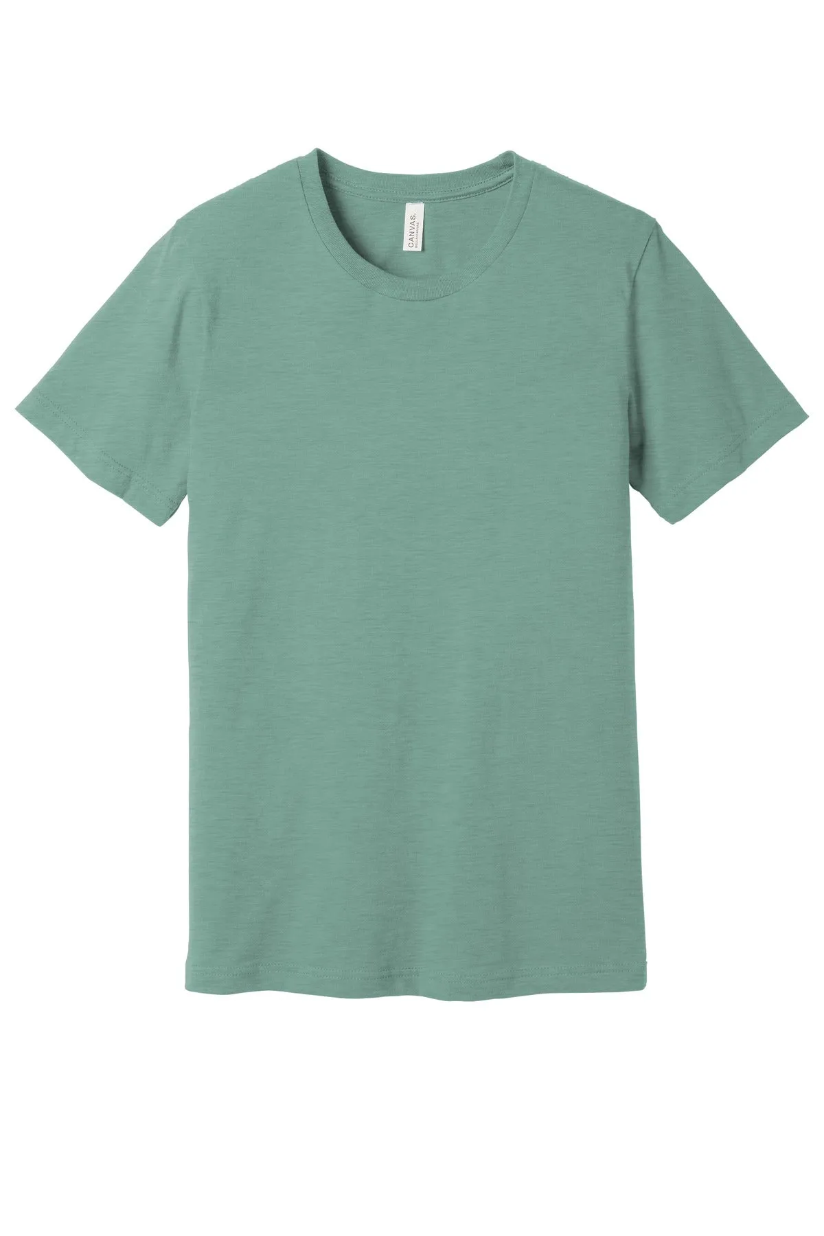 BELLA CANVAS  Unisex Heather CVC Short Sleeve Tee. BC3001CVC Heather Prism Dusty Blue