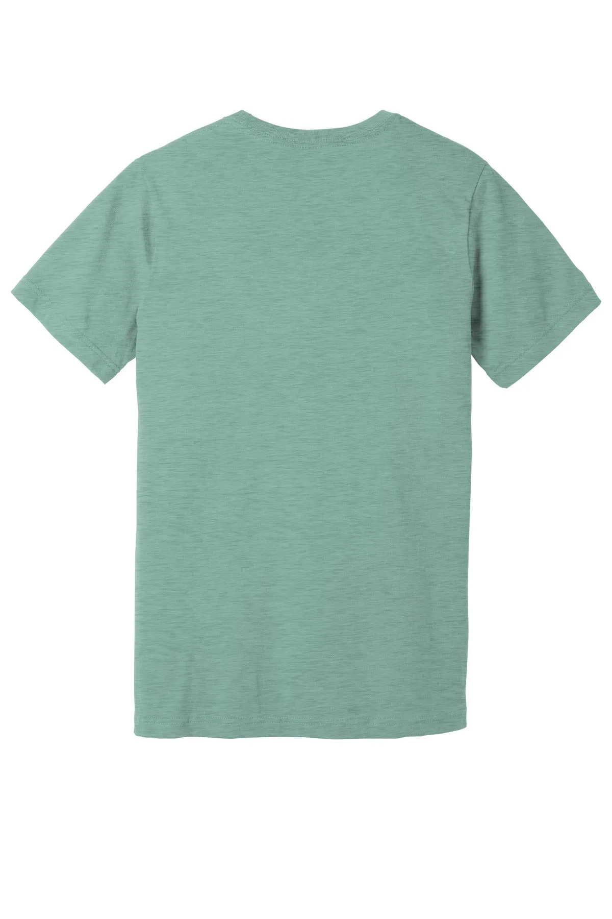 BELLA CANVAS  Unisex Heather CVC Short Sleeve Tee. BC3001CVC Heather Prism Dusty Blue