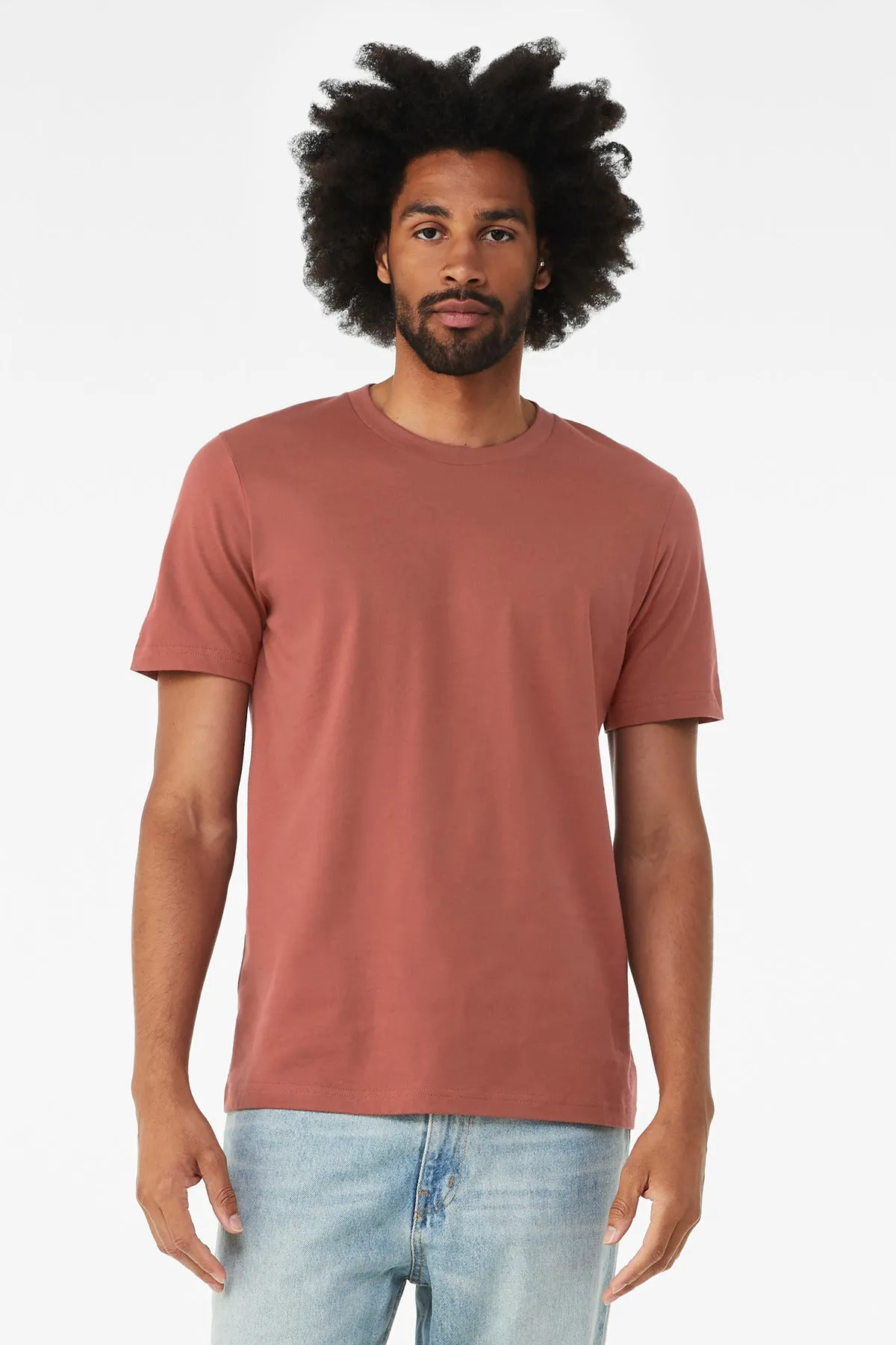 BELLA CANVAS  Unisex Jersey Short Sleeve Tee. BC3001 Clay
