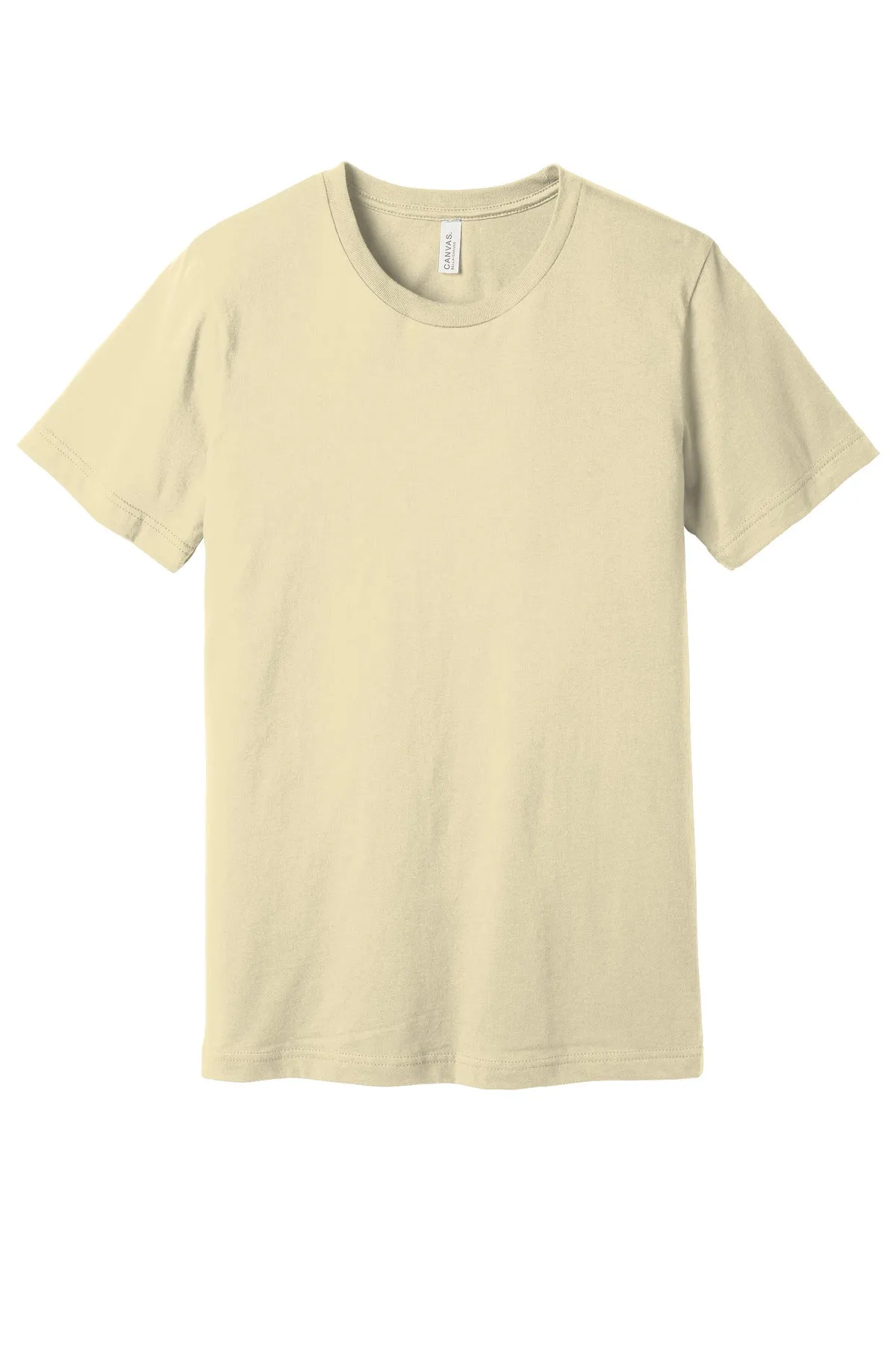 BELLA CANVAS  Unisex Jersey Short Sleeve Tee. BC3001 Natural