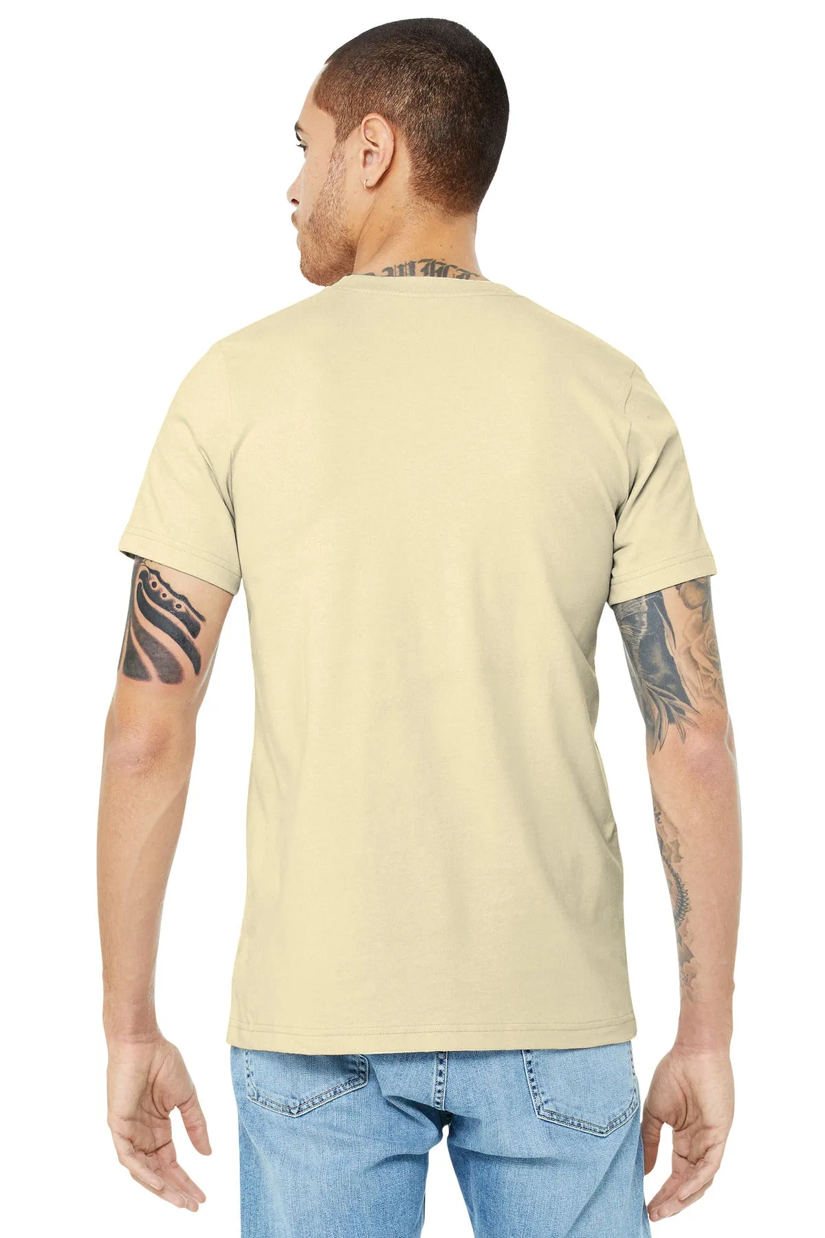 BELLA CANVAS  Unisex Jersey Short Sleeve Tee. BC3001 Natural