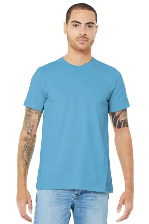BELLA CANVAS  Unisex Jersey Short Sleeve Tee. BC3001 Ocean Blue