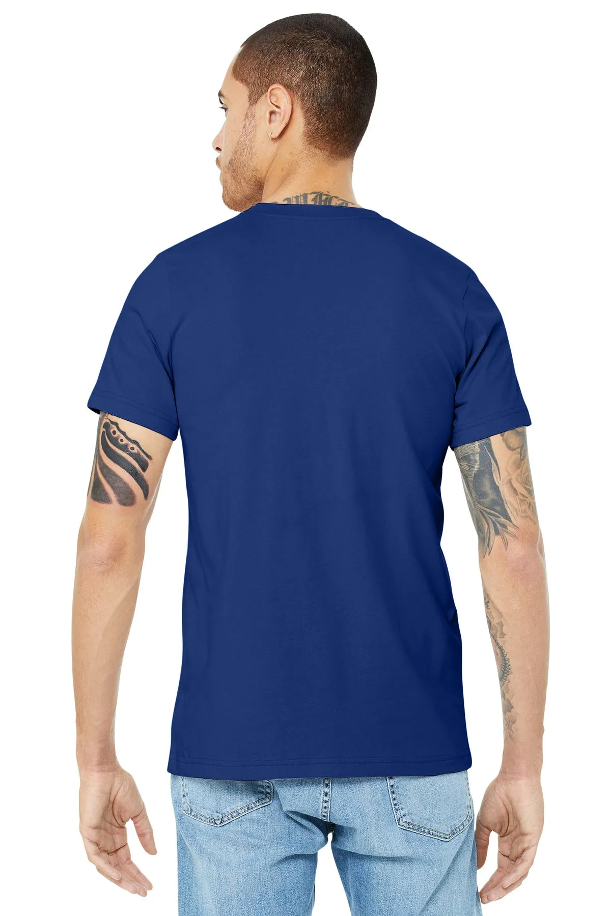 BELLA CANVAS  Unisex Jersey Short Sleeve Tee. BC3001 Team Navy
