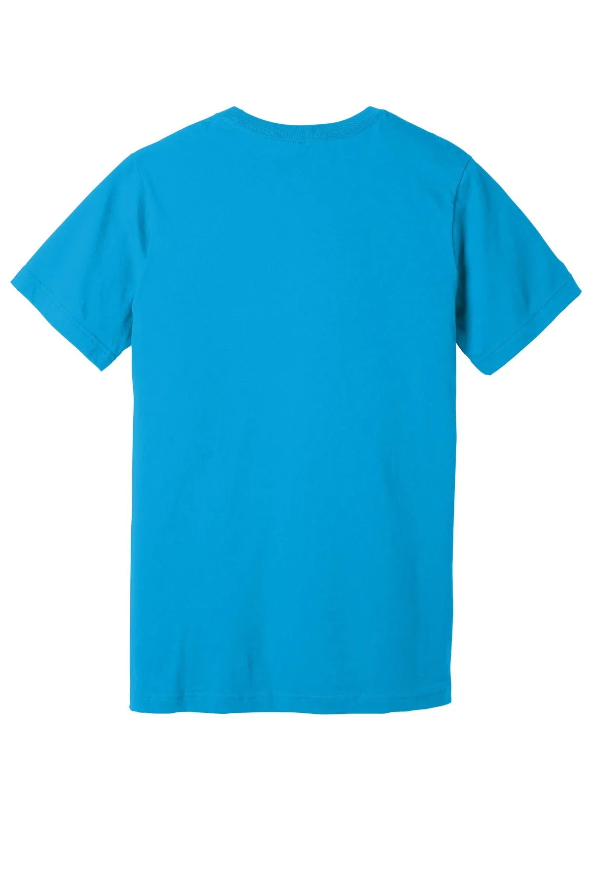 BELLA CANVAS  Unisex Jersey Short Sleeve Tee. BC3001 Turquoise