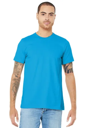 BELLA CANVAS  Unisex Jersey Short Sleeve Tee. BC3001 Turquoise