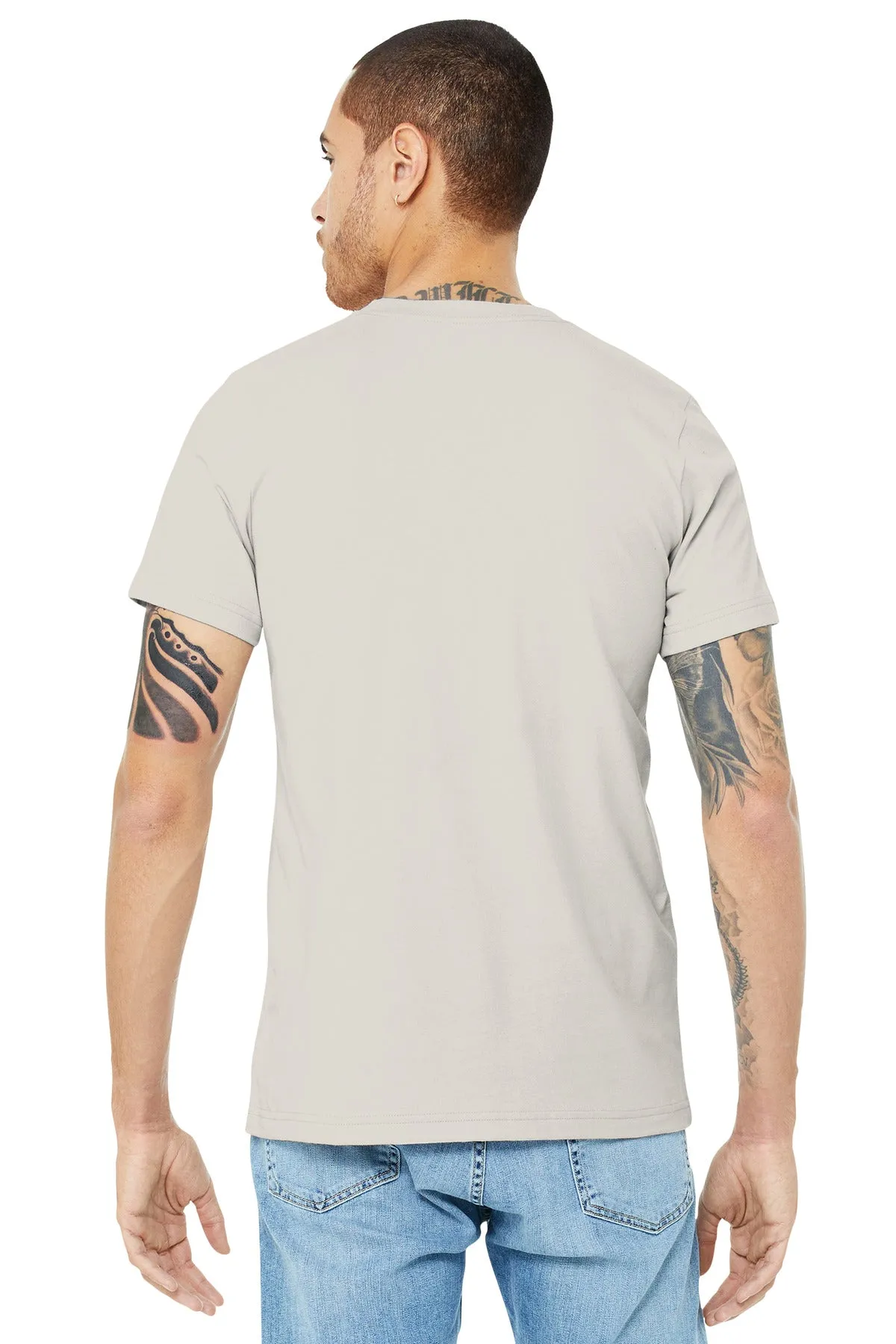 BELLA CANVAS  Unisex Jersey Short Sleeve Tee. BC3001 Vintage White