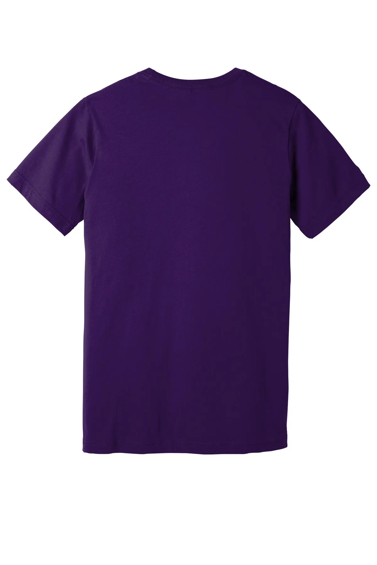 BELLA CANVAS  Unisex Jersey Short Sleeve V-Neck Tee. BC3005 Team Purple
