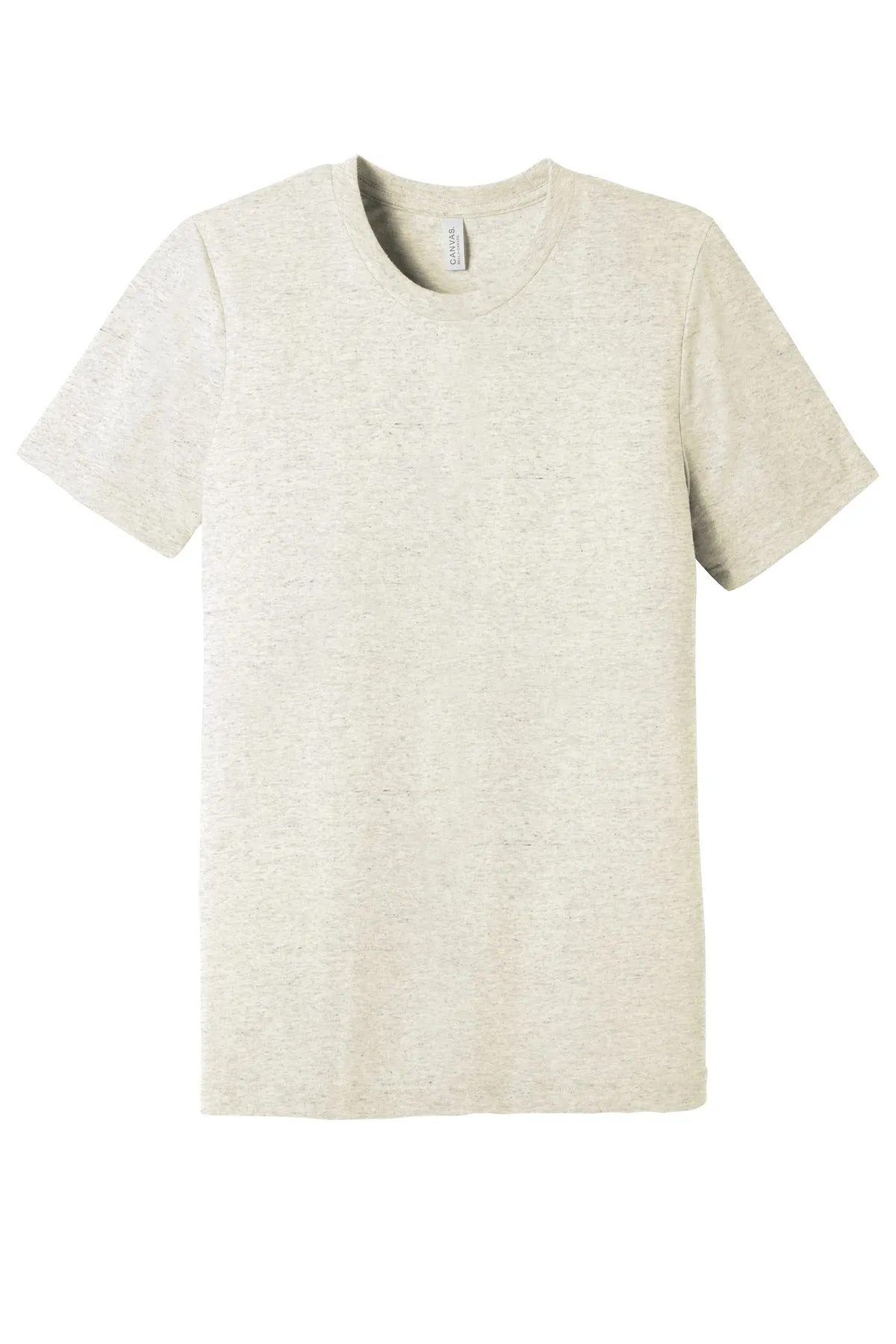 BELLA CANVAS  Unisex Triblend Short Sleeve Tee. BC3413 Oatmeal Triblend