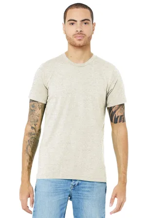 BELLA CANVAS  Unisex Triblend Short Sleeve Tee. BC3413 Oatmeal Triblend