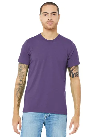 BELLA CANVAS  Unisex Triblend Short Sleeve Tee. BC3413 Purple Triblend