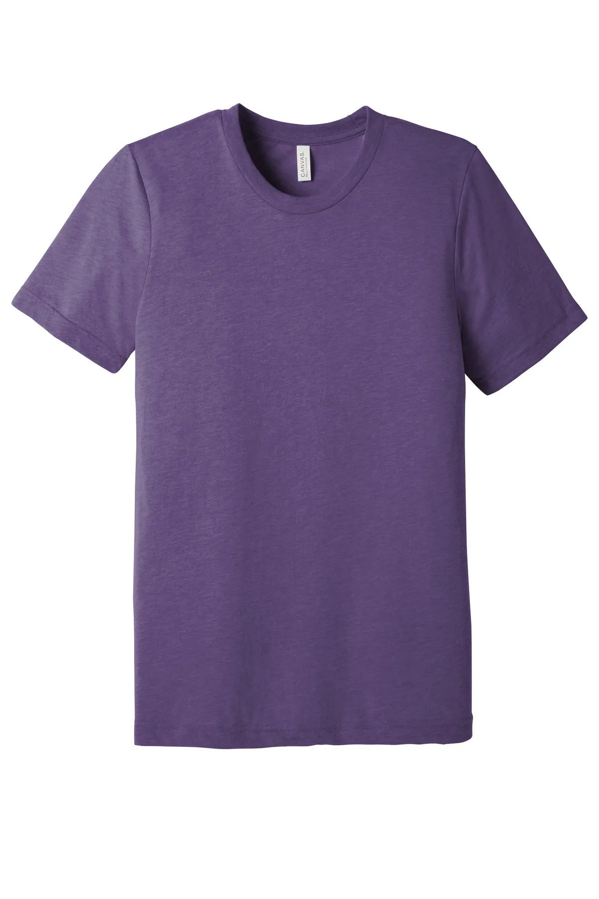 BELLA CANVAS  Unisex Triblend Short Sleeve Tee. BC3413 Purple Triblend