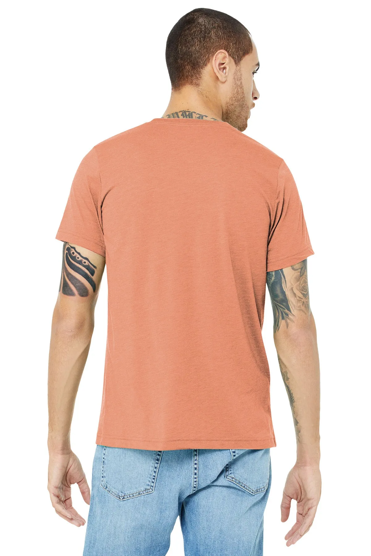 BELLA CANVAS  Unisex Triblend Short Sleeve Tee. BC3413 Sunset Triblend